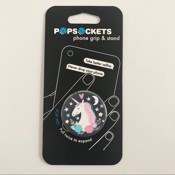 PopSocket Accessories - NWT PopSockets Unicorn Collapsible Grip & Stand